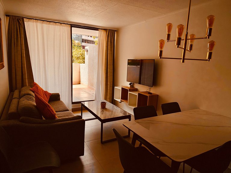 Private Terrace 6 people/2BA in Providencia, metro