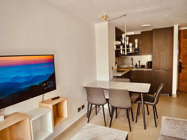 Private Terrace 6 people/2BA in Providencia, metro