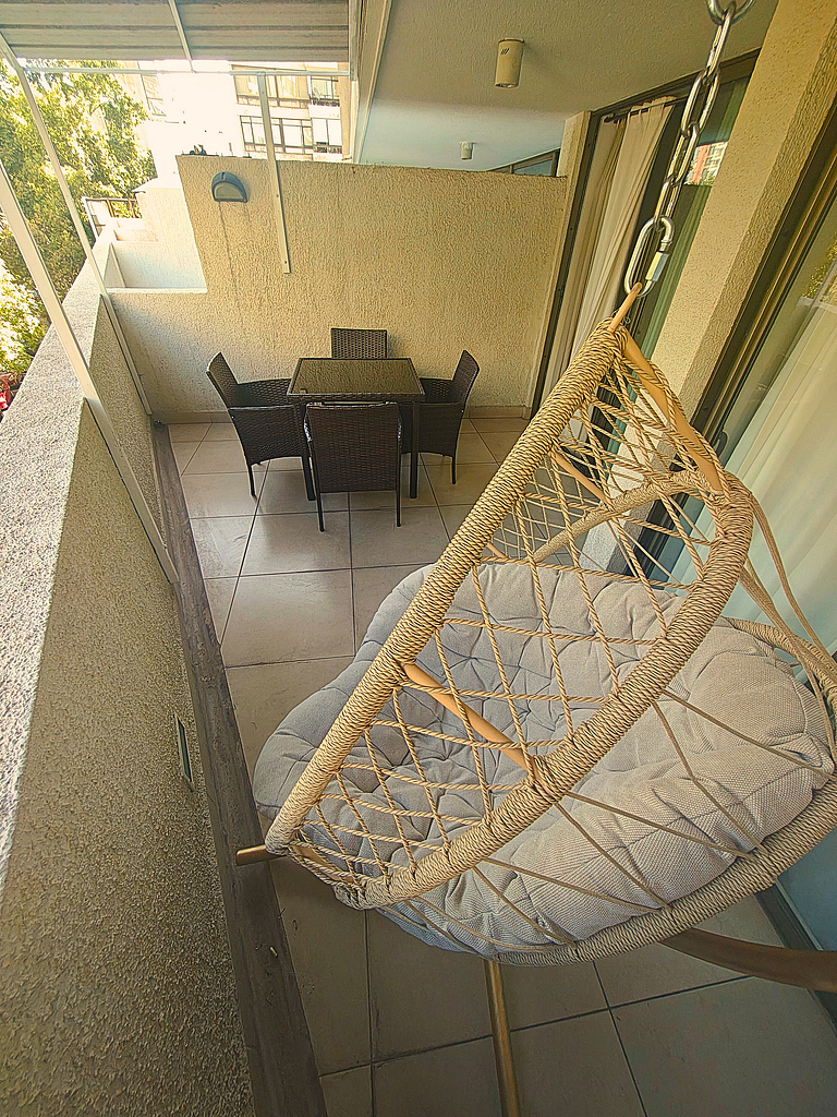 Private Terrace 6 people/2BA in Providencia, metro