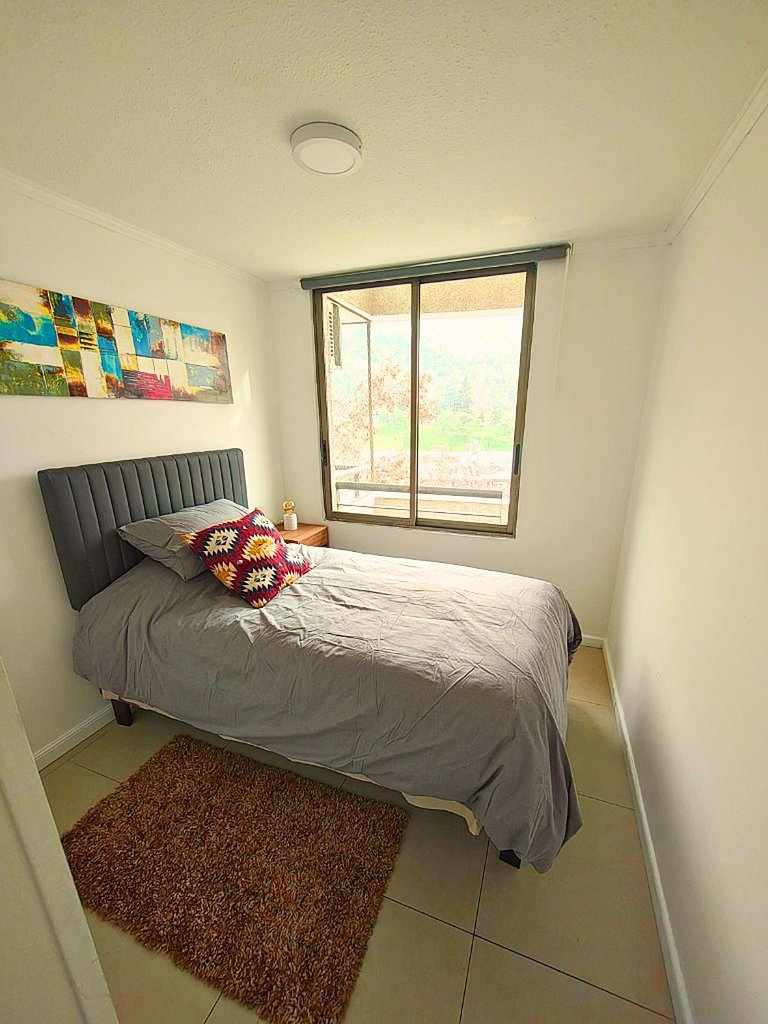 Providencia 2D/2B Apartment with Pool and Parking