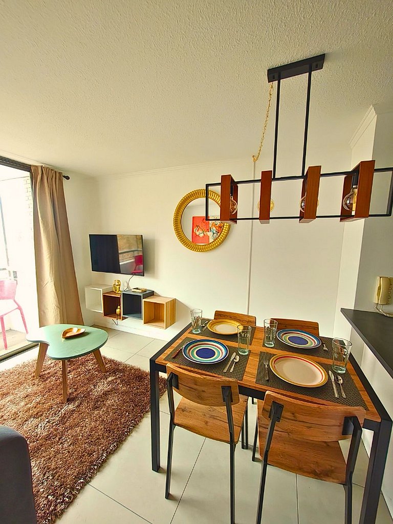 Apartamento Providencia 2D/2B com Piscina e Estacionamento