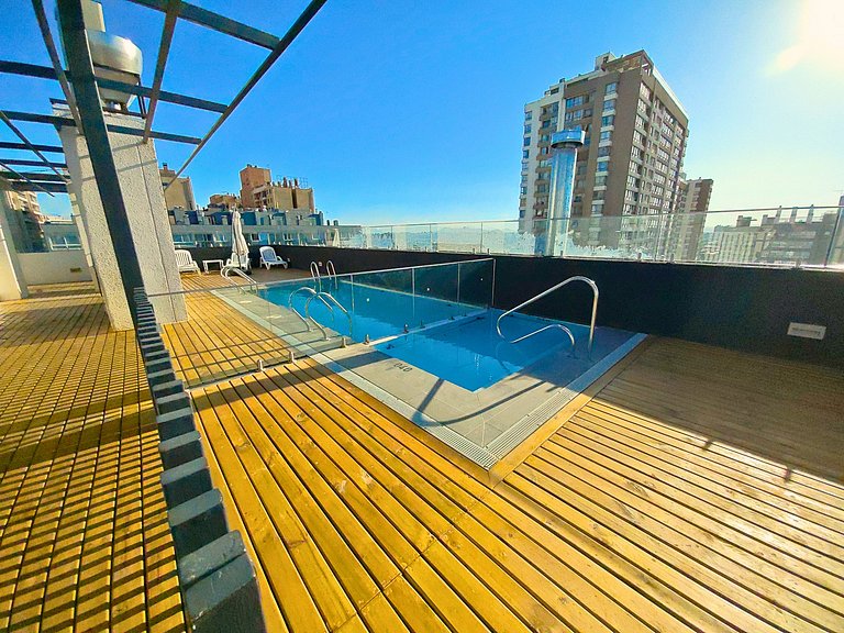 Nascer do sol nos Andes